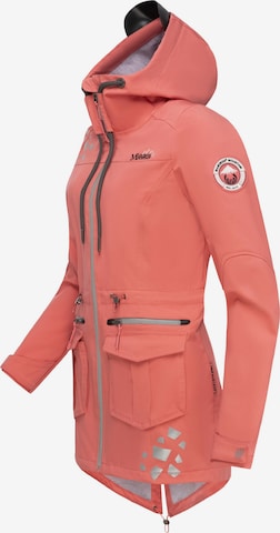 MARIKOO Weatherproof jacket 'Ulissaa' in Orange