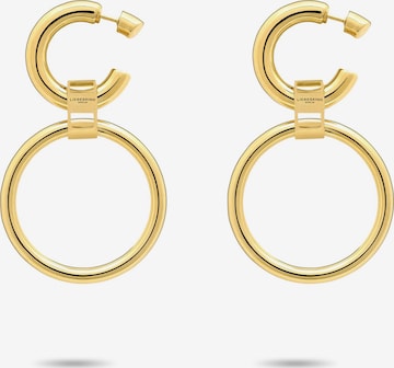 Boucles d'oreilles Liebeskind Berlin en jaune : devant
