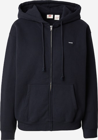 LEVI'S ® Sweatjacke 'EVERYDAY' in Schwarz: Vorderseite