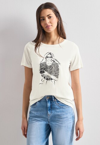 STREET ONE Shirt in White: front