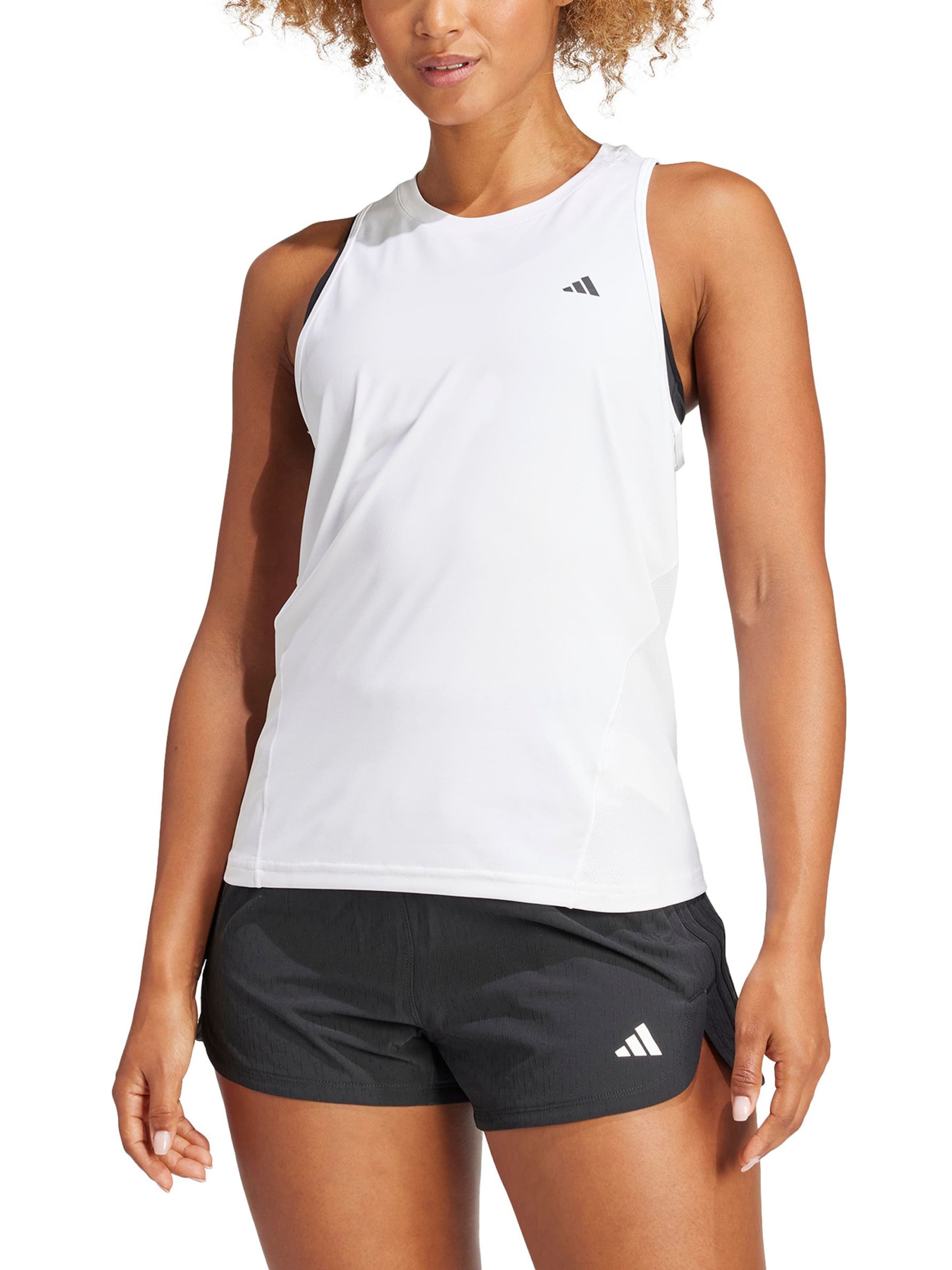 Top sportivo di ADIDAS PERFORMANCE in bianco