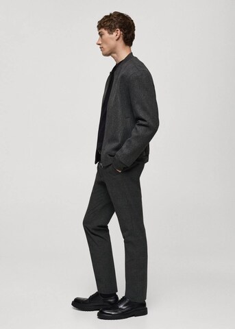 MANGO MAN Regular Hose 'Brest' in Grau