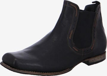 THINK! Chelsea Boots in Black: front