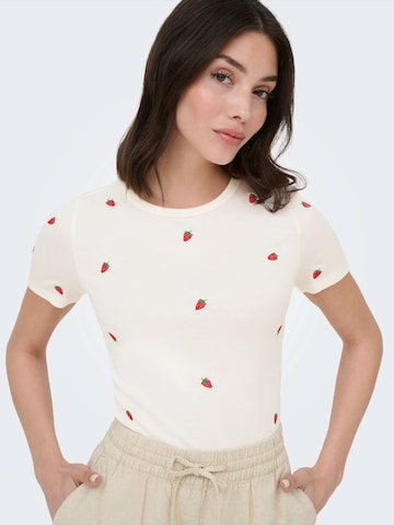 JDY Shirt 'JDYLUCKY' in White