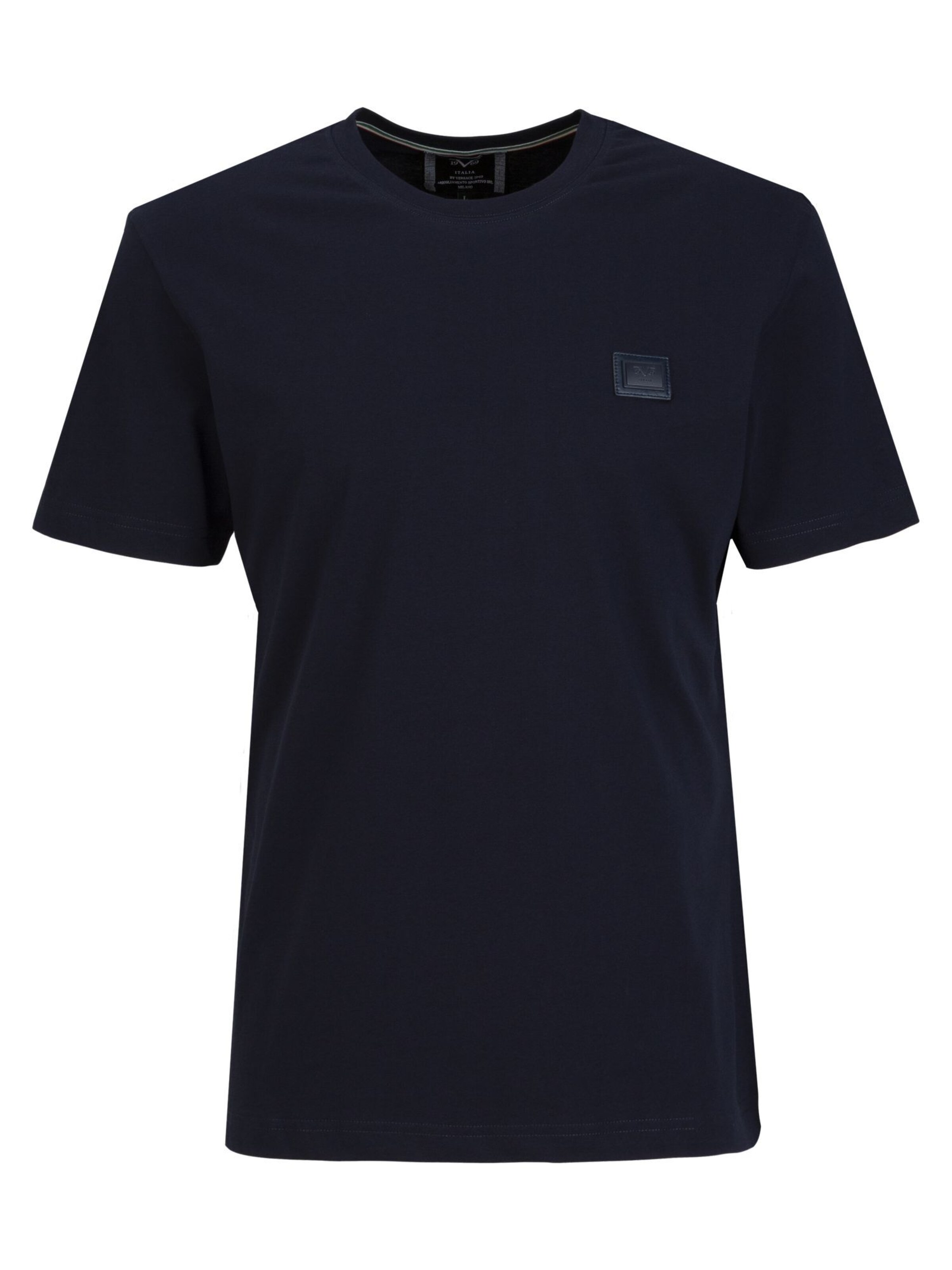 19V69 ITALIA Shirt 'Rafael M.P.' in Blauw: voorkant
