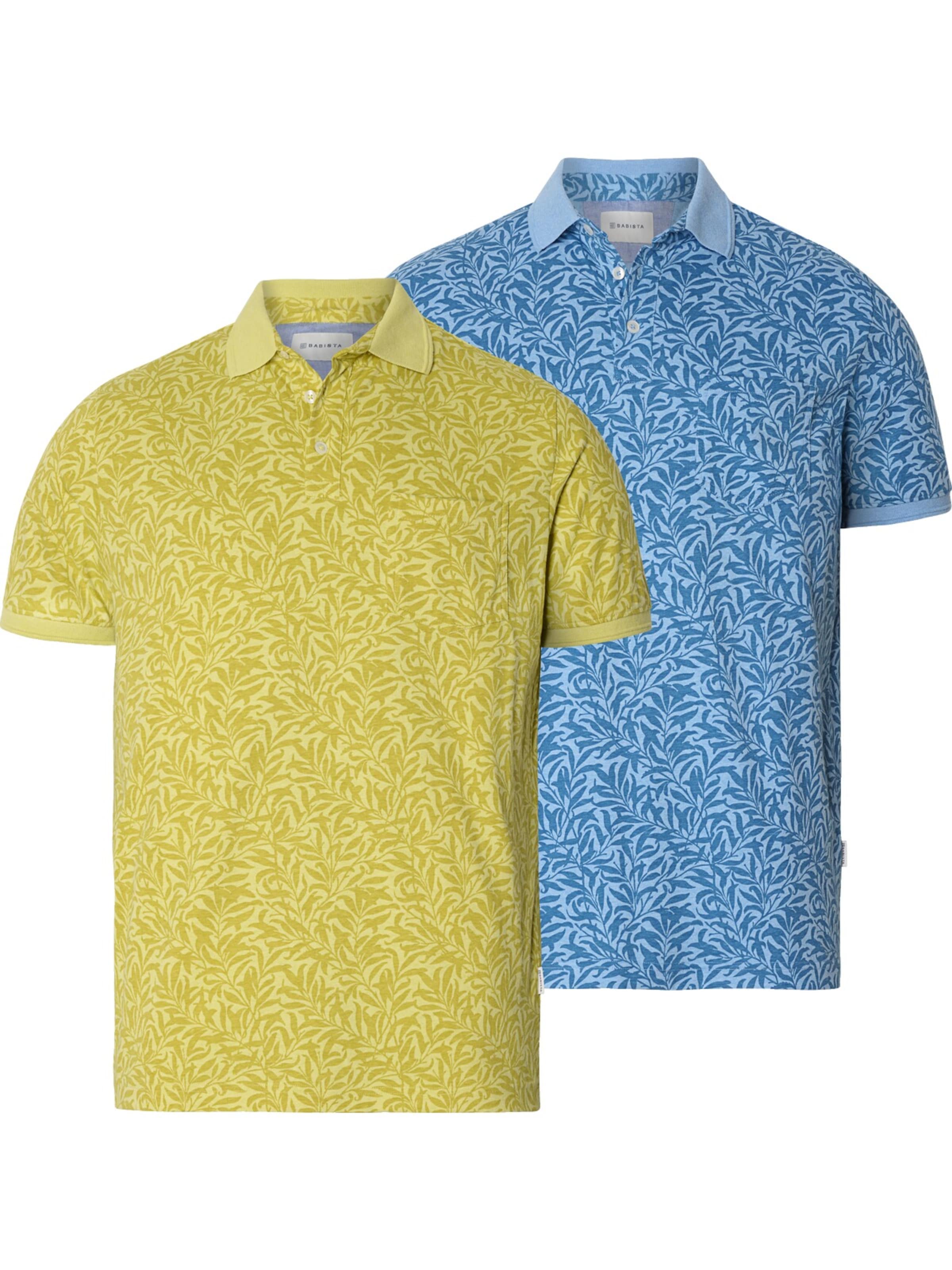 BABISTA Poloshirt 'Faldin' in Blau: Vorderseite