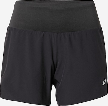 ASICS Loosefit Laufshort 'Road' in Schwarz: predná strana