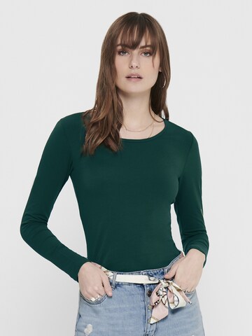 ONLY Shirt in Grün: Vorderseite