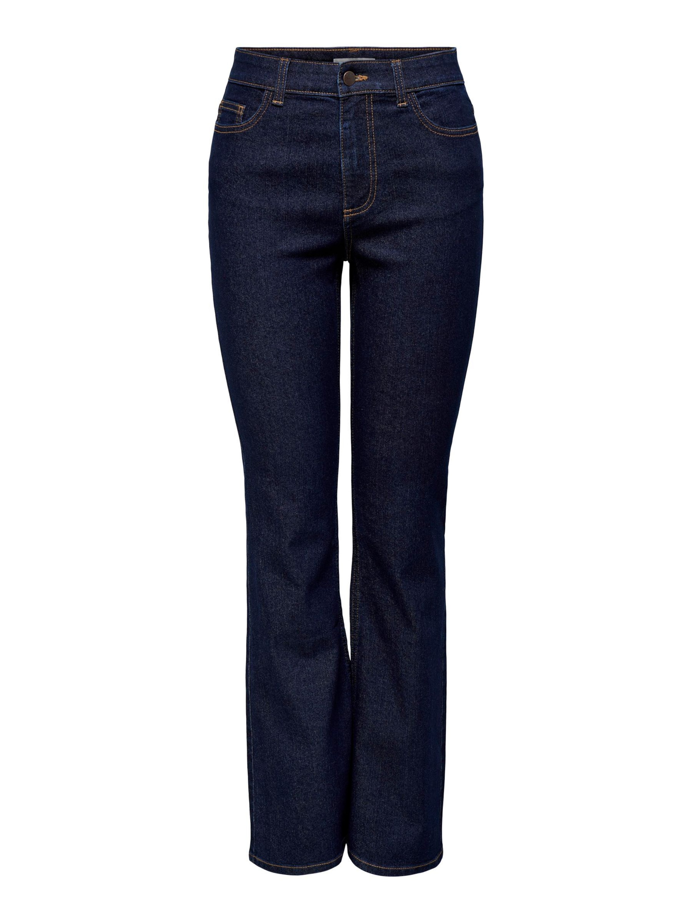 JDY Flared Jeans 'MOON' in Blauw: voorkant