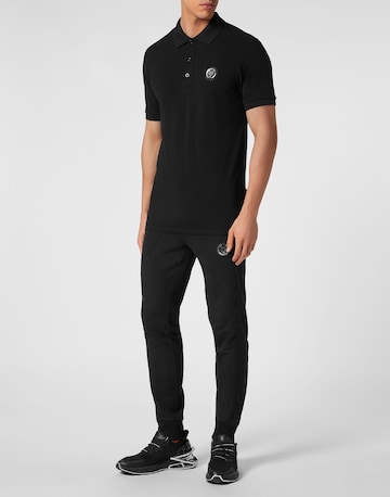 Plein Sport Poloshirt 'Thunder Tiger' in Schwarz