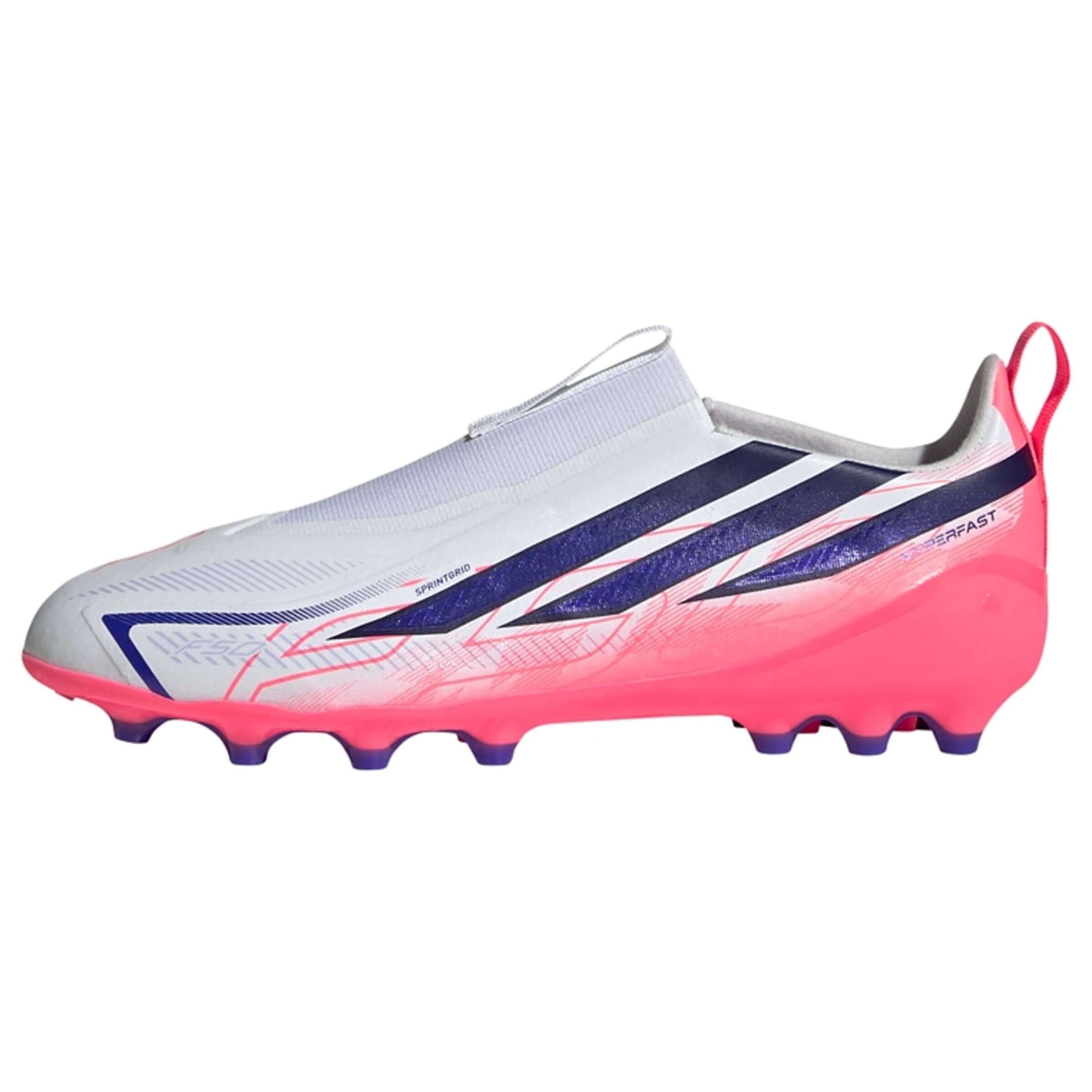 ADIDAS PERFORMANCE Sapatilha de desporto 'F50 Hyperfast League' em 35 em marinho / salmão / branco, Vista do artigo