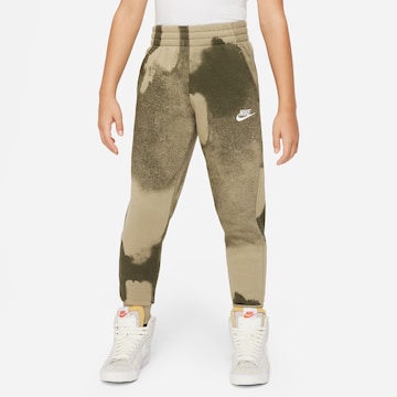 Nike Sportswear Regular Pants in Green: front