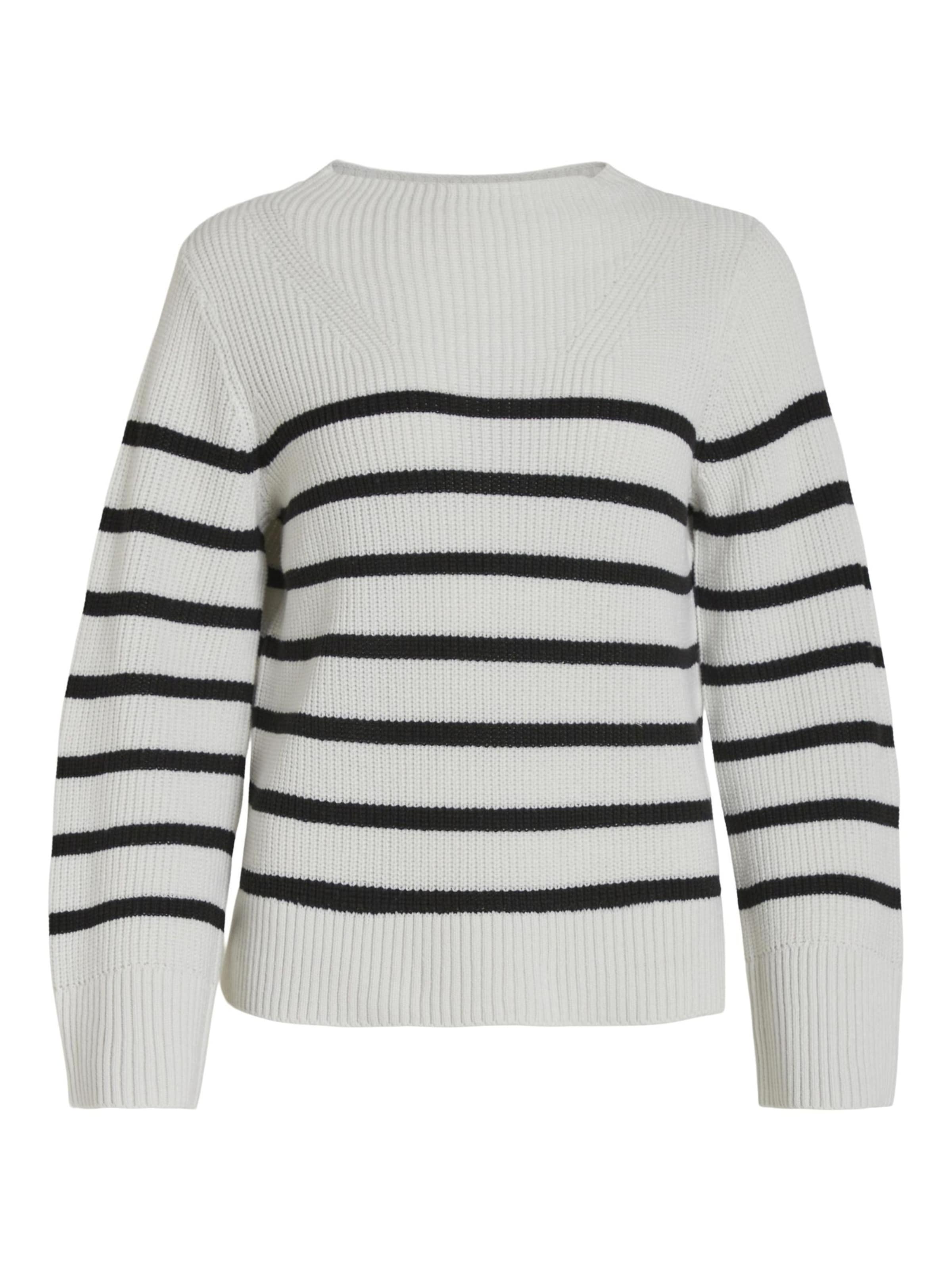 balts VILA Džemperis 'MONTI': no priekšpuses