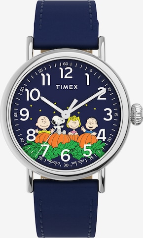 TIMEX Analog watch 'PEANUTS' in Blue: front