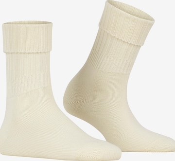 FALKE Socken 'Striggings Rib' in Weiß: Vorderseite