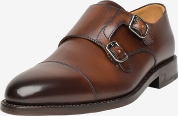 Henry Stevens Lace-Up Shoes 'Marshall CDM' in Brown: front