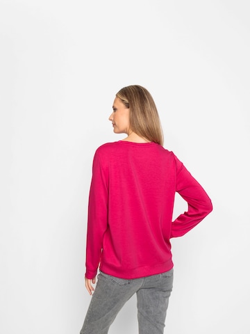 heine Sweatshirt i rosa