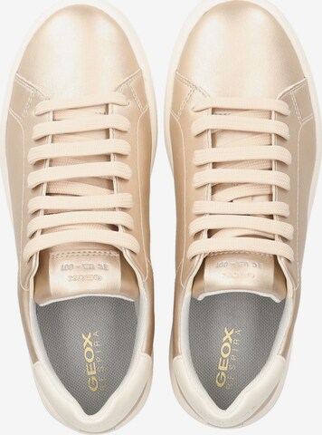 GEOX Sneakers laag in Goud