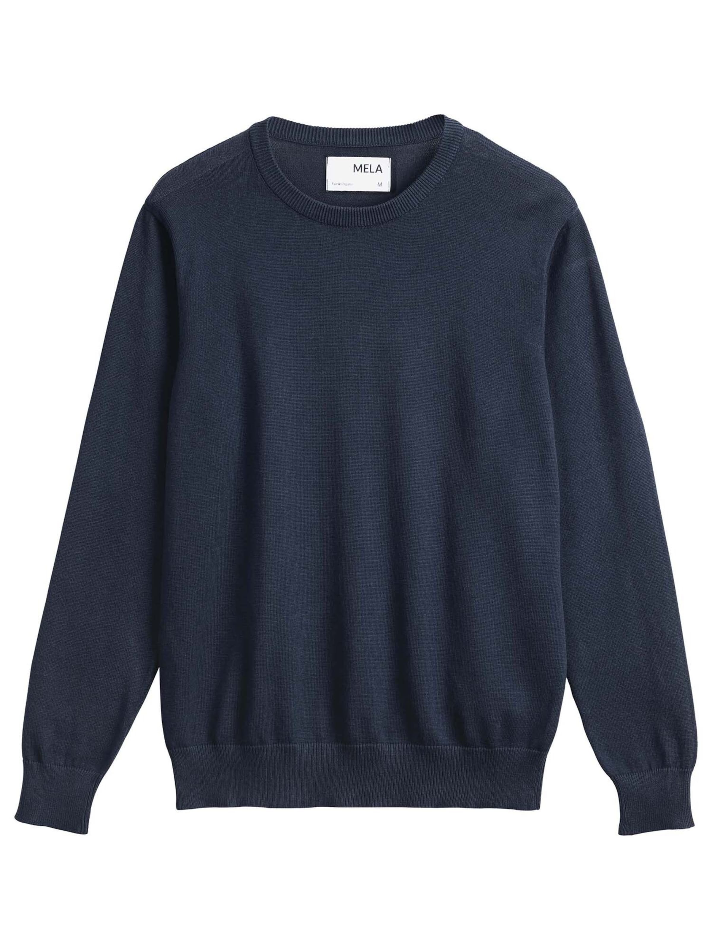 MELA Sveter 'Himal' - Modrá: predná strana