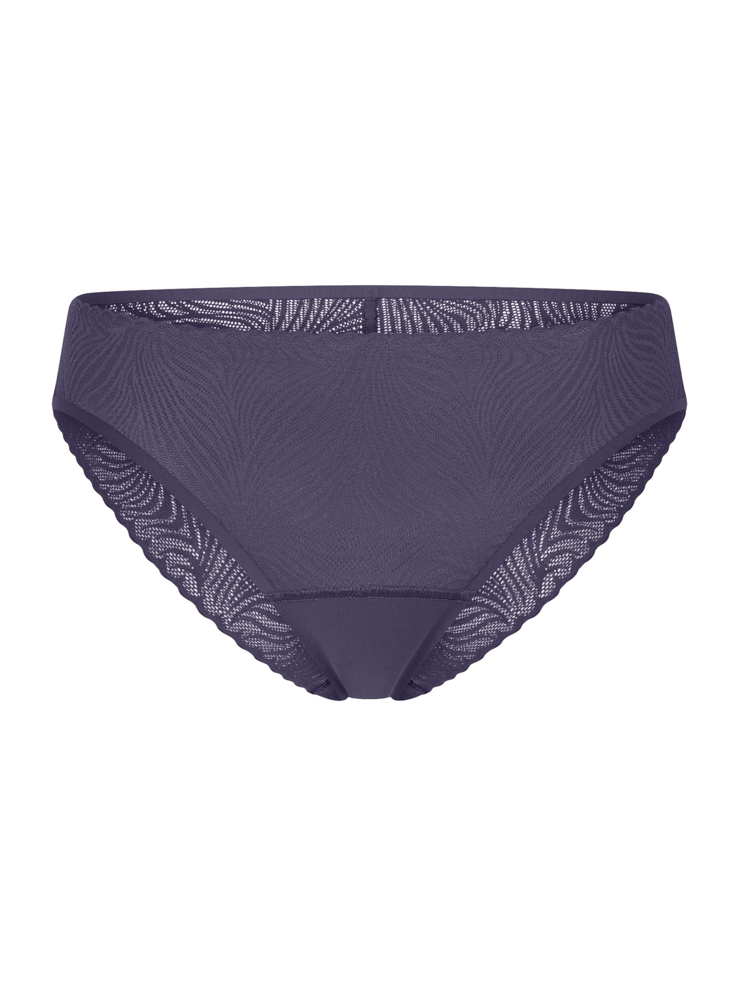 Slip ' Invisible Soft Lace ' SCHIESSER en bleu : devant