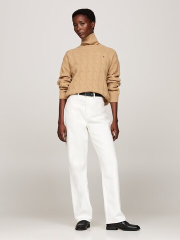 TOMMY HILFIGER Pullover in Beige