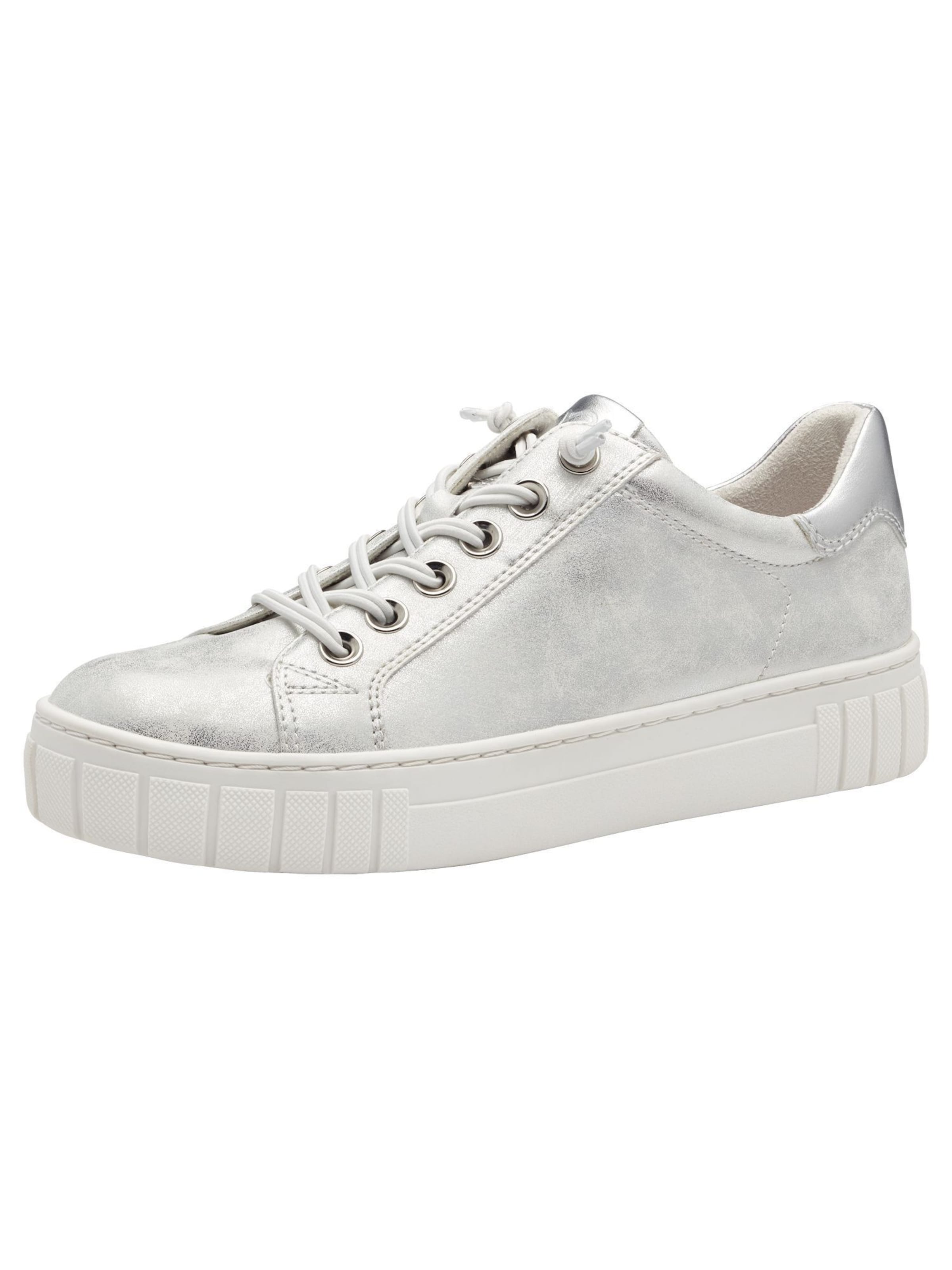 MARCO TOZZI Platform trainers in Grey: front