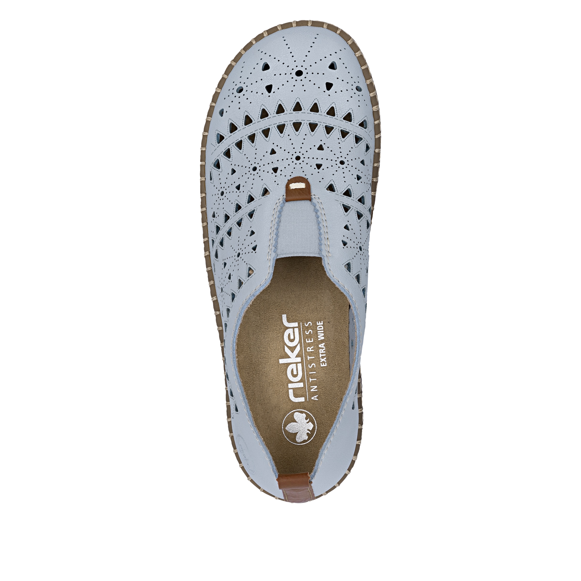 Chaussure basse Rieker en bleu