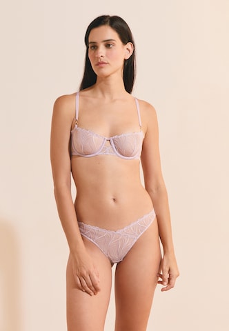 Balconcino Reggiseno 'Envolee' di ETAM in lilla