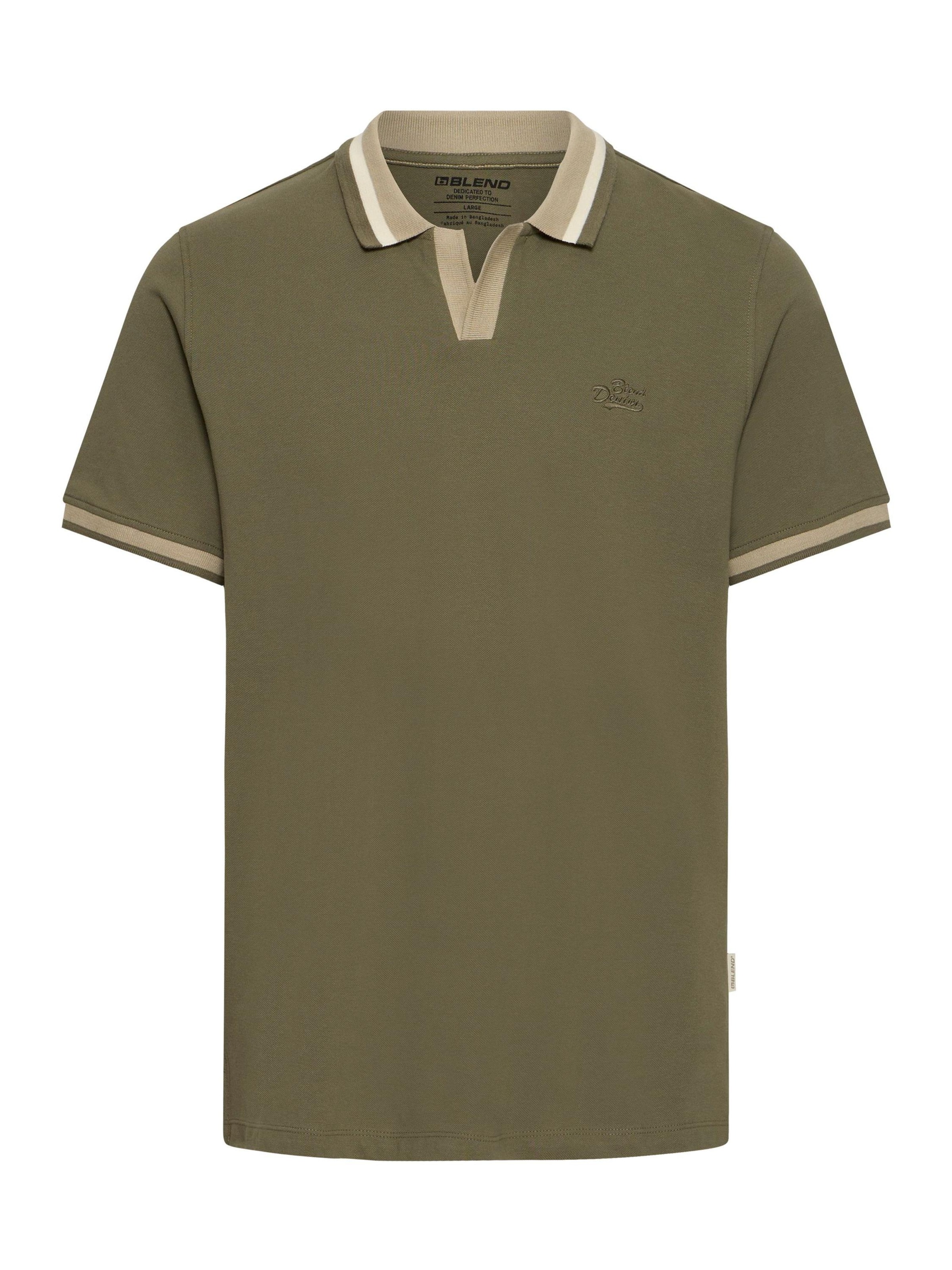 BLEND Shirt ' BHEvo ' in Groen: voorkant