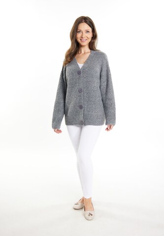 Cardigan 'Lynnea' usha WHITE LABEL en gris