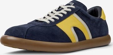 CAMPER Platform trainers in Blue: front