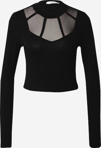 ABOUT YOU Shirt 'Raquel' in Zwart: voorkant