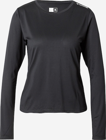 Hummel - Camiseta funcional 'MT AURA' en negro: frente