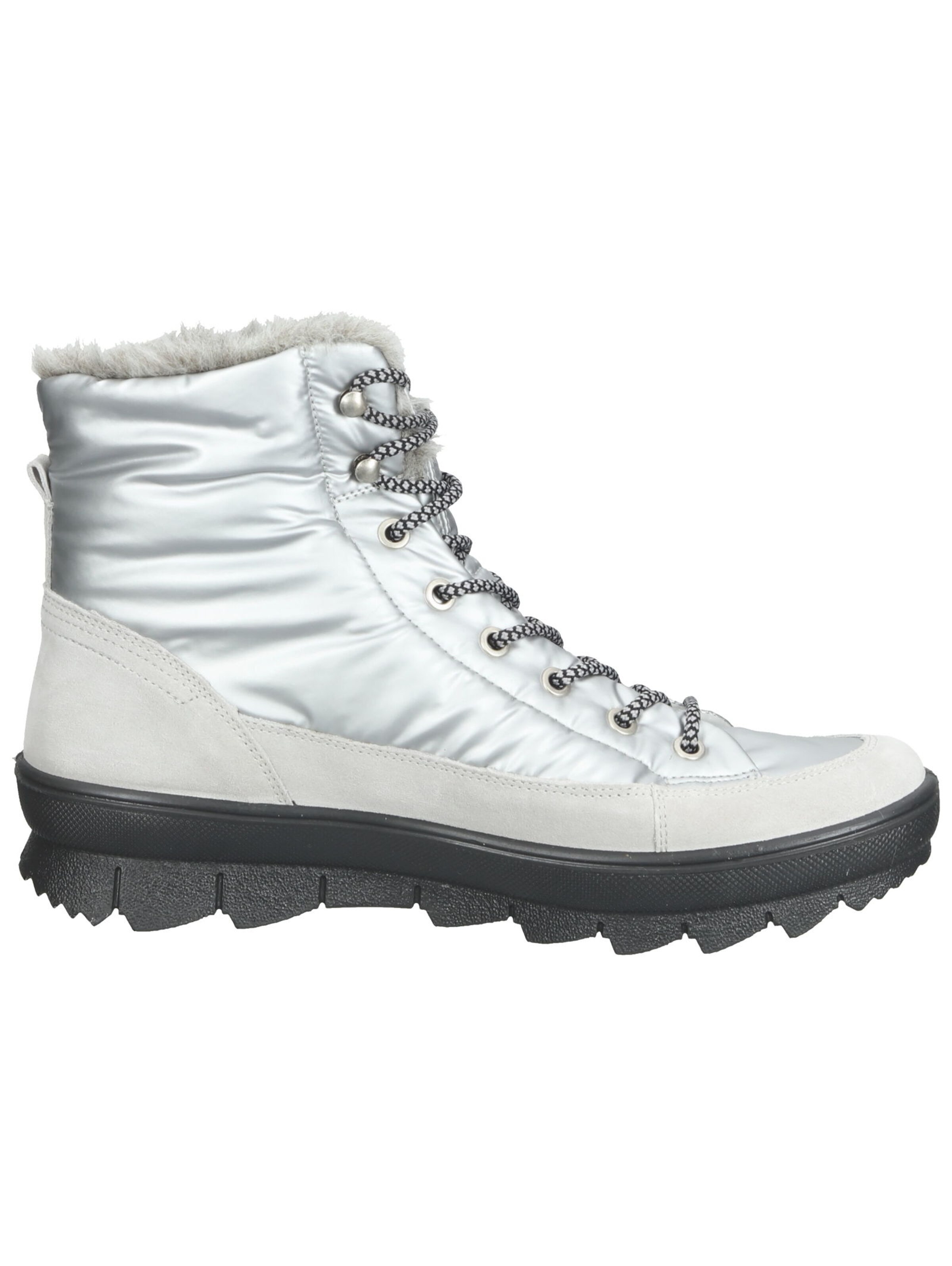 Legero Schnürstiefelette 'NOVARA' in Silber