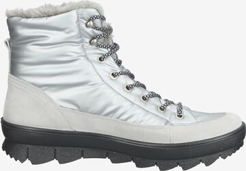 Legero Schnürstiefelette in Silber