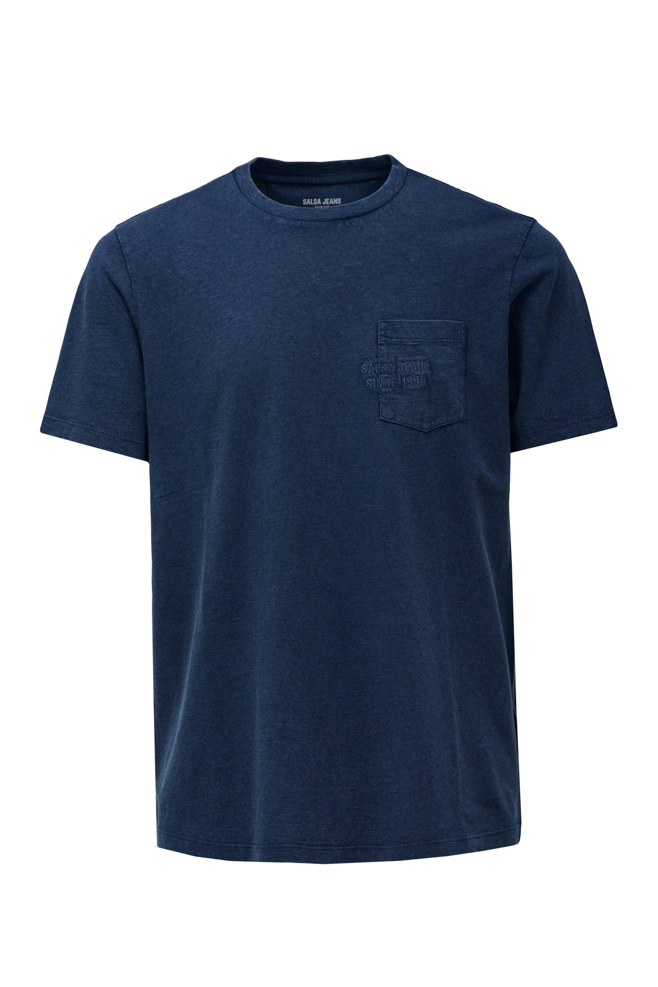 Salsa Jeans Shirt in Blauw: voorkant