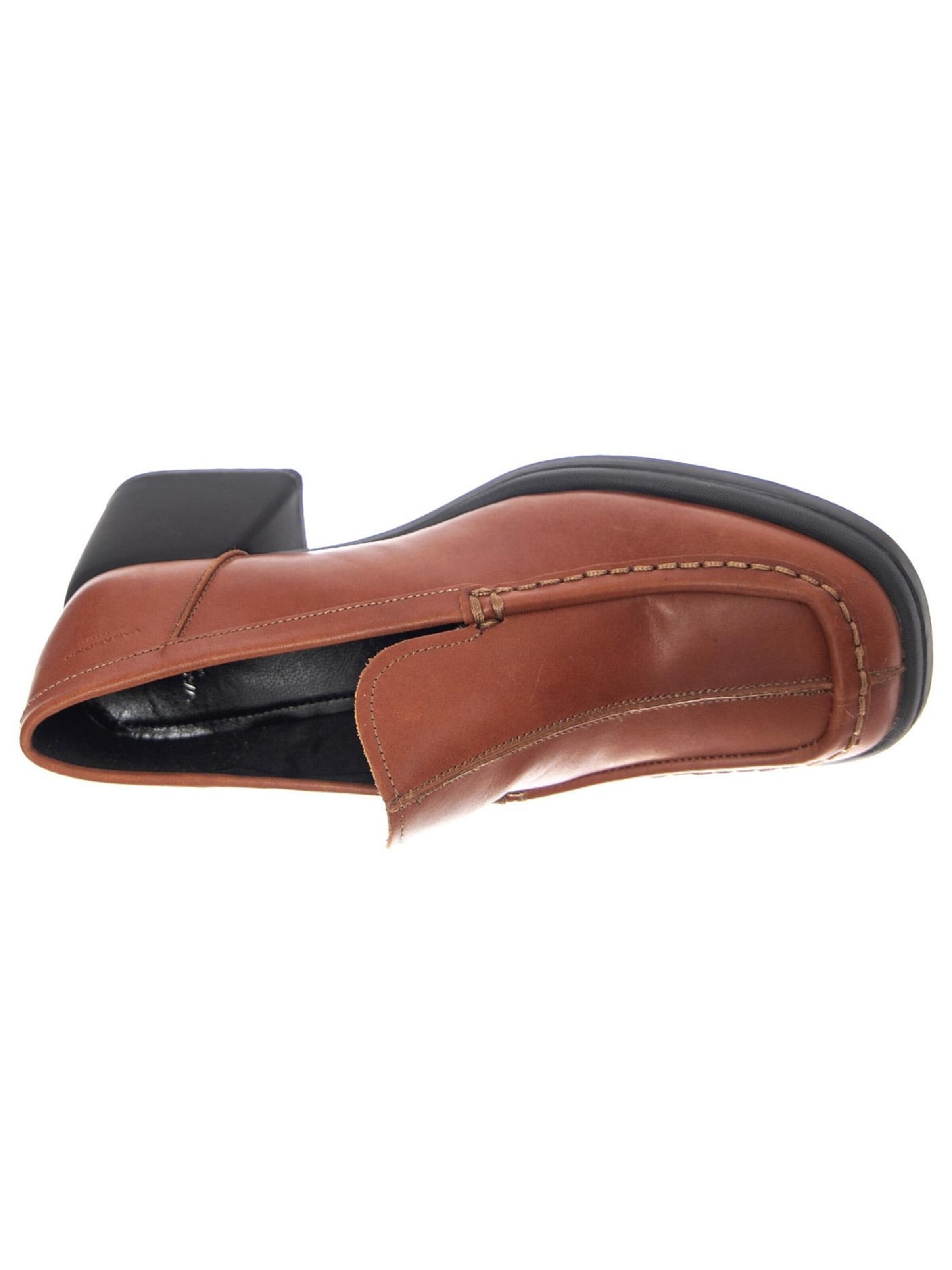 Mocassino 'W' Ansie Cinnamon Cow Leather Shoes' di Vagabond in marrone