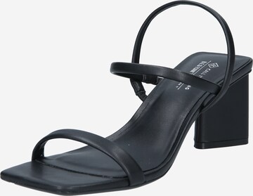 Sandales 'ZOEE' CALL IT SPRING en noir : devant