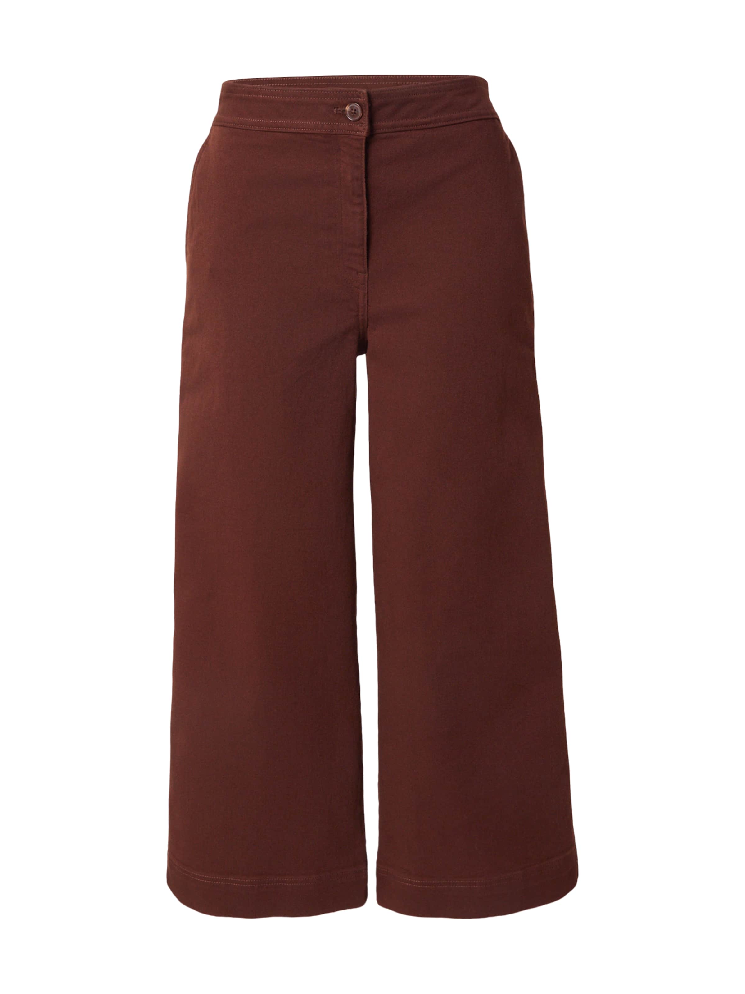 Calvin Klein Jeans Wide leg Byxa i brun: framsida