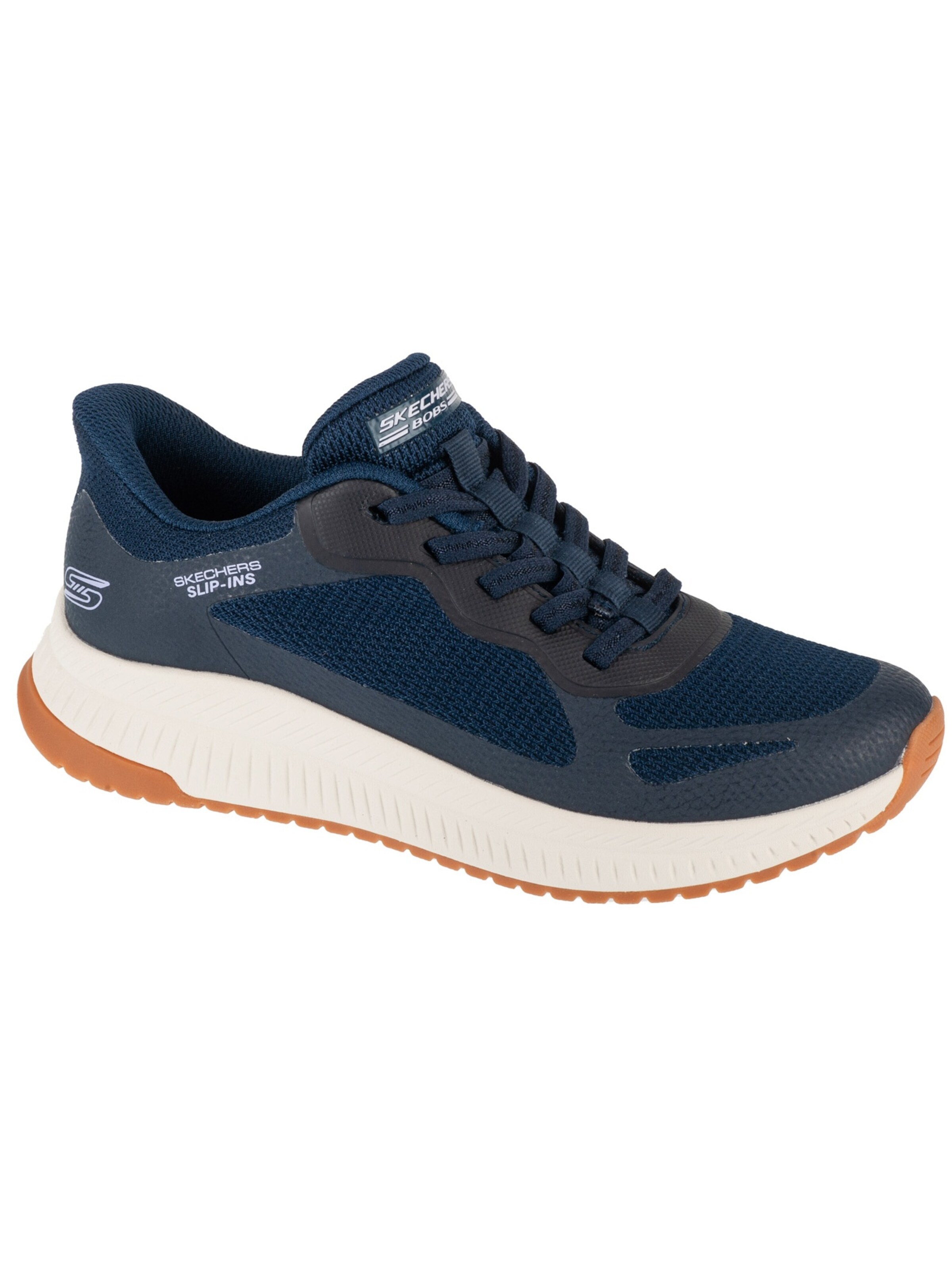 SKECHERS Platform trainers 'Skechers Slip-Ins: Bobs Squad 4 - Staple Look' in Blue: front