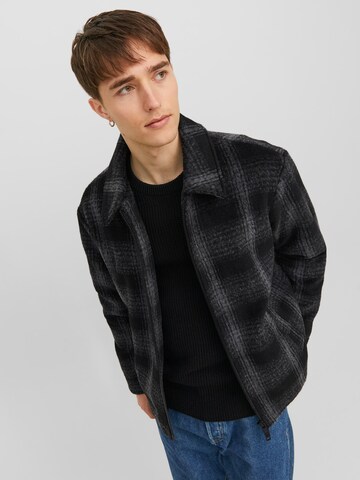 JACK & JONES Between-season jacket 'Cole' in Black