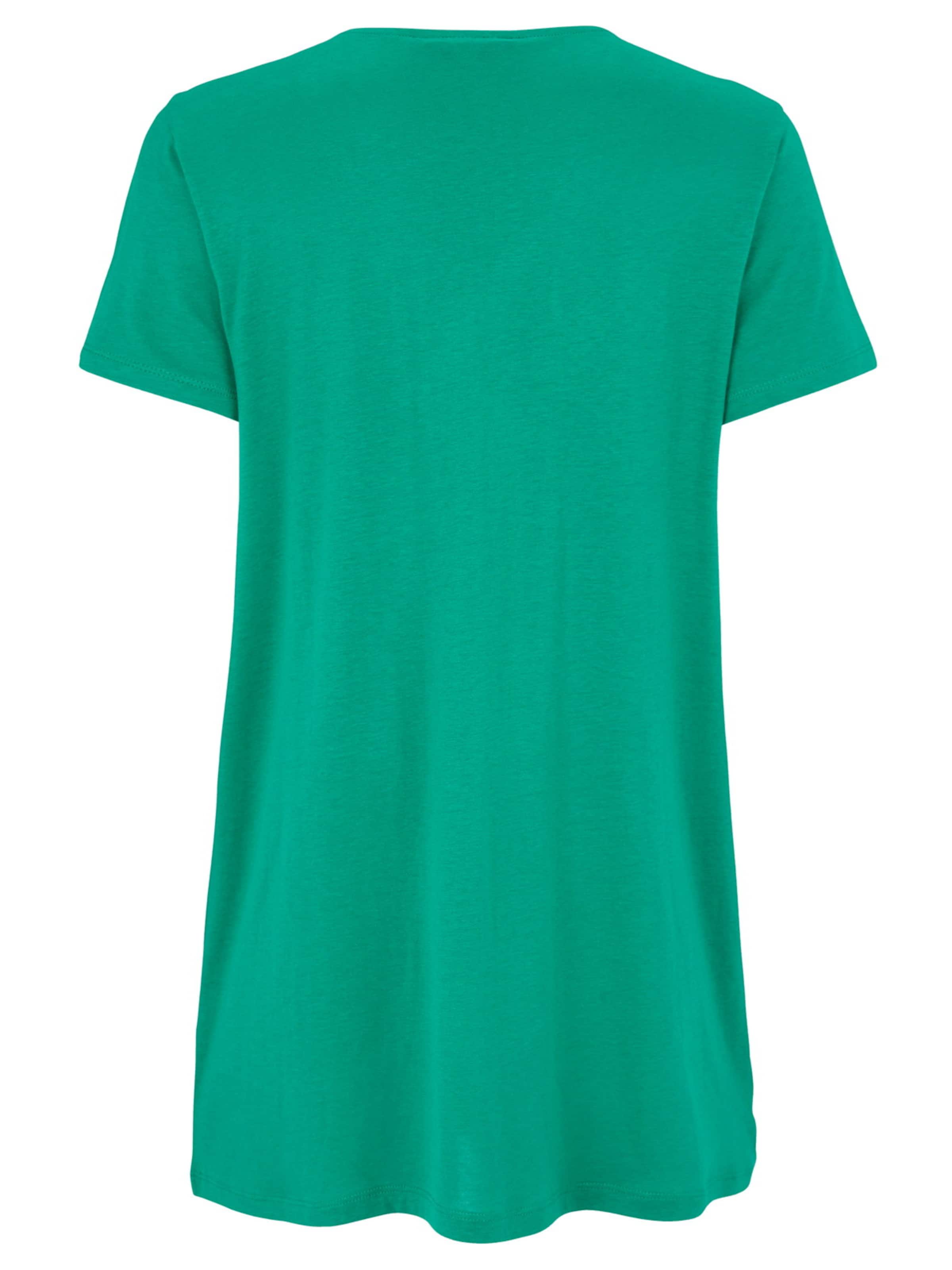 Cellbes of Sweden Kurzärmlige Jersey-Tunika in Grün