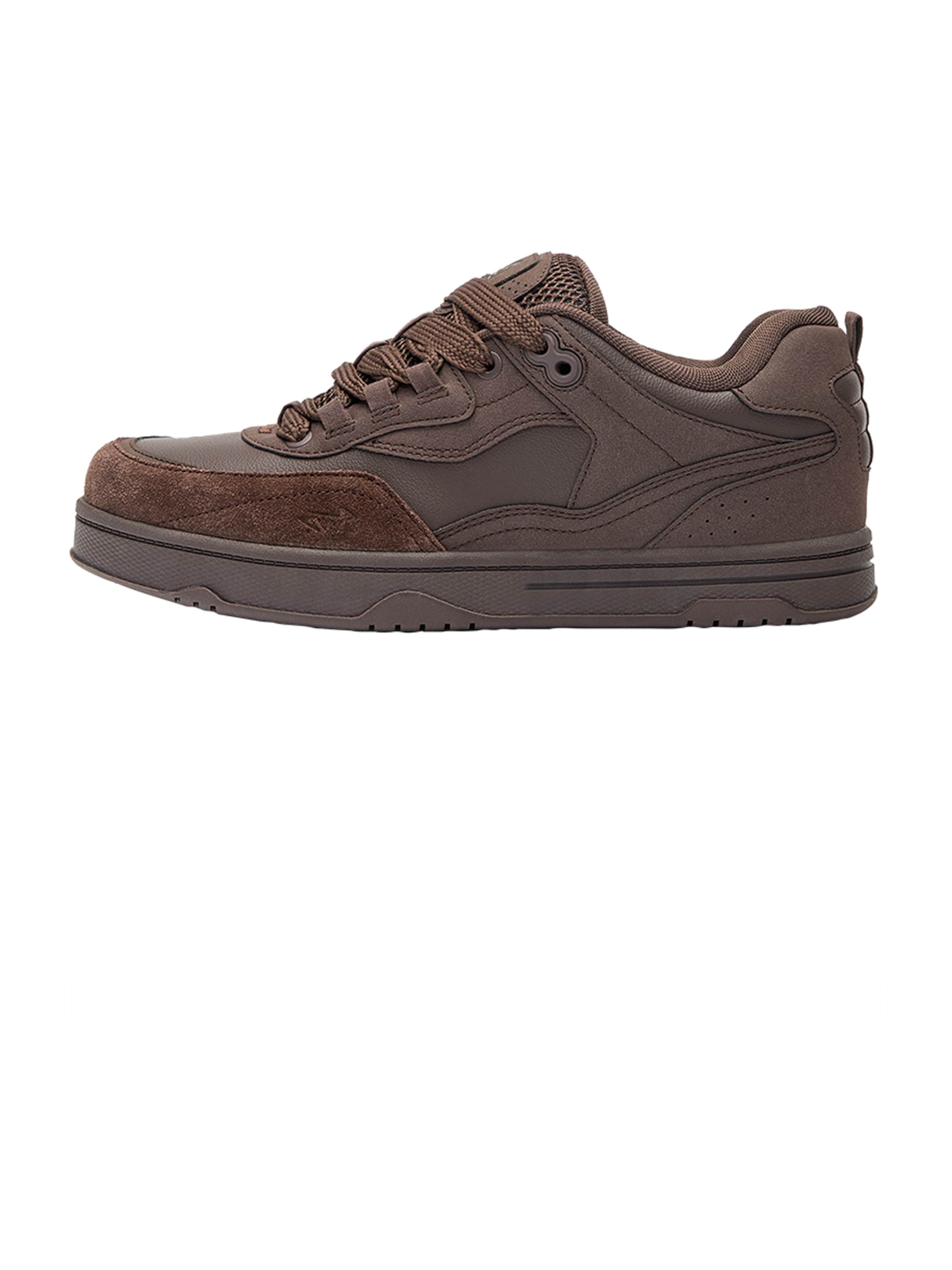 Sneaker bassa di Pull&Bear in marrone: frontale