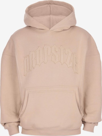 Dropsize Sweatshirt in Beige: front