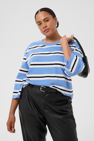 KAFFE CURVE Shirt 'KCwinni' in Blau
