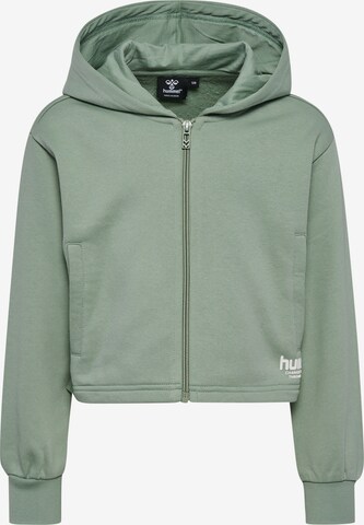 Hummel Sweatvest in Grijs: voorkant