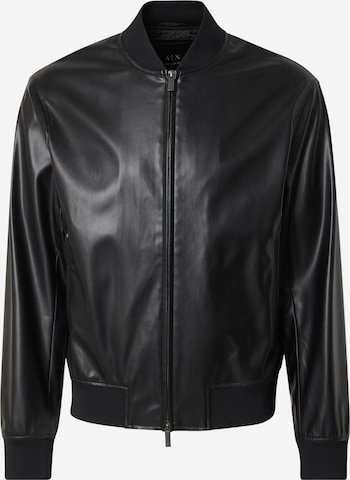 juoda ARMANI EXCHANGE Demisezoninė striukė: priekis