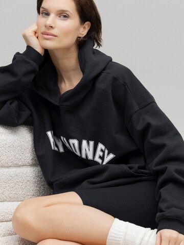 Skinny Leggings 'Biker Ribbed' di Hey Honey in nero
