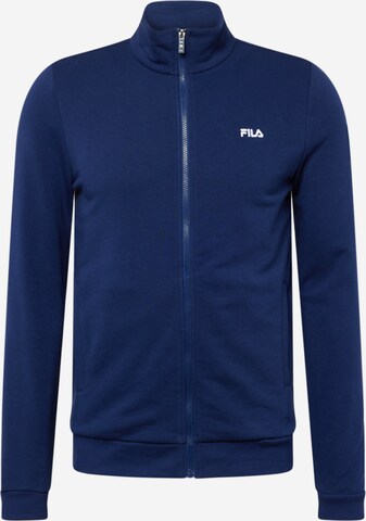 FILA Sweatshirt 'BRUSTEM' in Blauw: voorkant