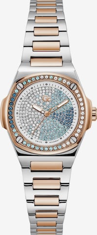 Orologio analogico 'Coussin' di Gc in argento: frontale